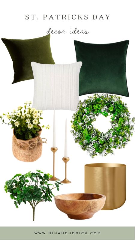 Here are some ideas for tasteful and elegant St. Patrick’s Day decor! 

#LTKhome