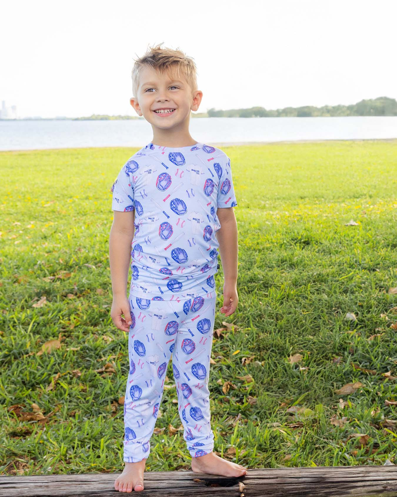 Home Run Pajama Set | LEV Baby