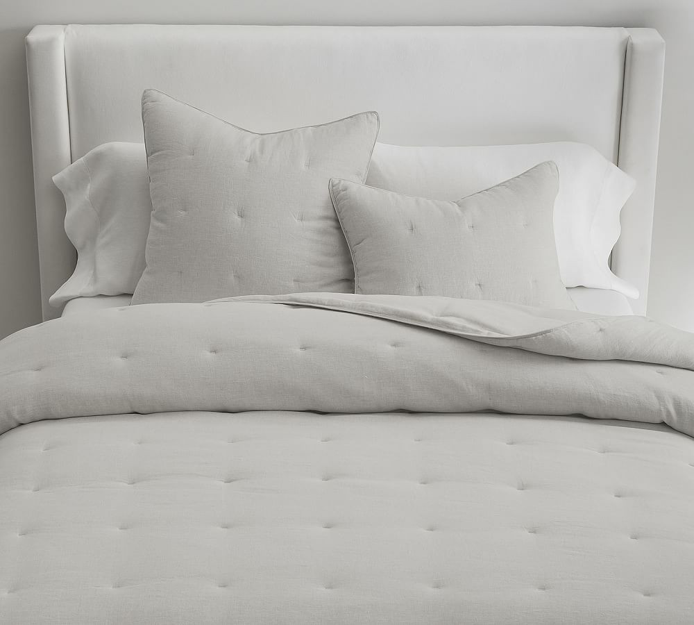 Belgian Flax Linen Comforter | Pottery Barn (US)
