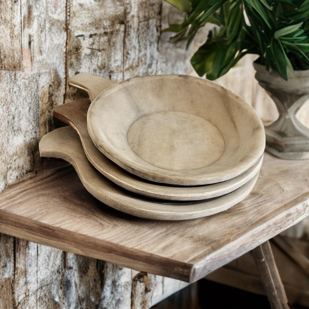 Hand-carved Marble Chakla Parat: Rustic Indian Kitchen Decor Plate - Etsy | Etsy (US)