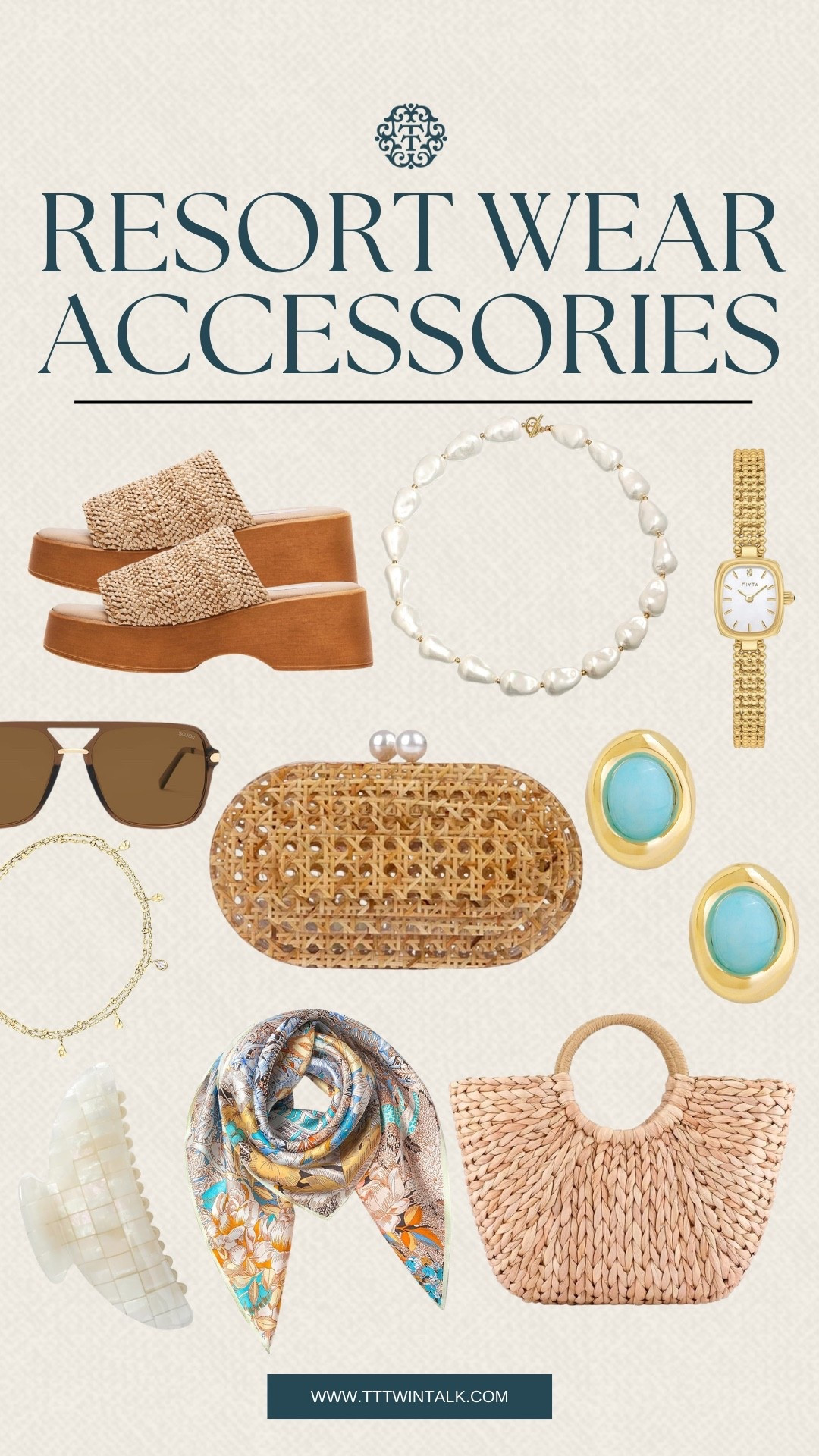 The easiest way to elevate your resort look is with the right accessories! Think woven bags, simple gold jewelry, and chic sandals that pull everything together without overdoing it. These are the pieces that make every outfit feel styled without having to try too hard!

#LTKMidsize #LTKSeasonal #LTKOver40