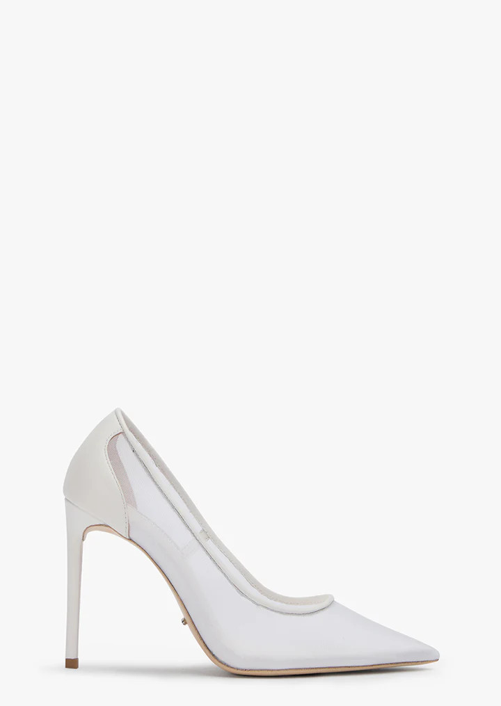 Apex White Nylon Heels | Heels | Tony Bianco | Tony Bianco (Australia & New Zealand)