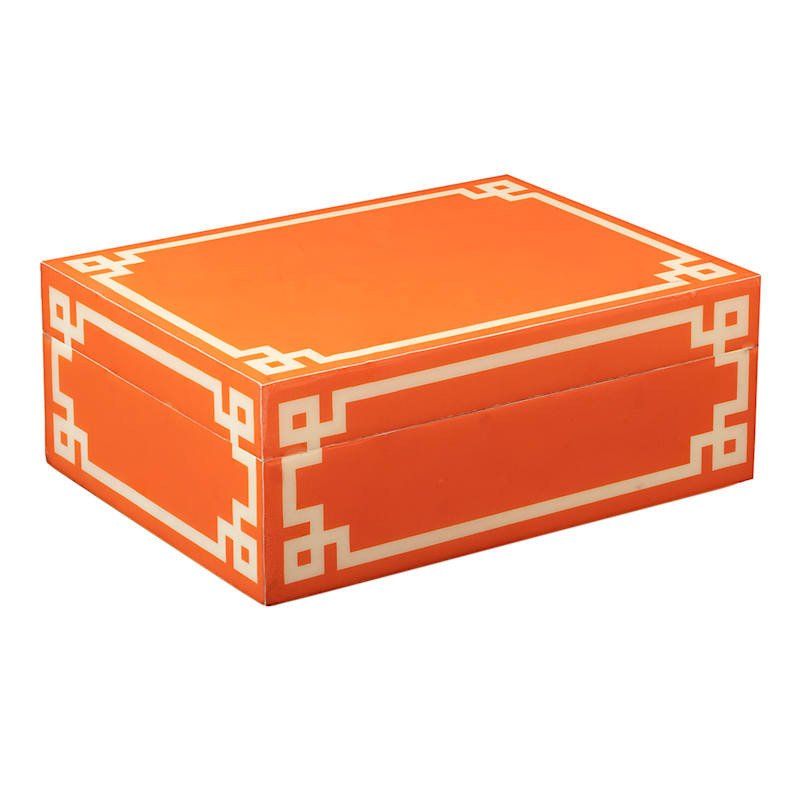 Orange Decal Box, 8x6 | At Home