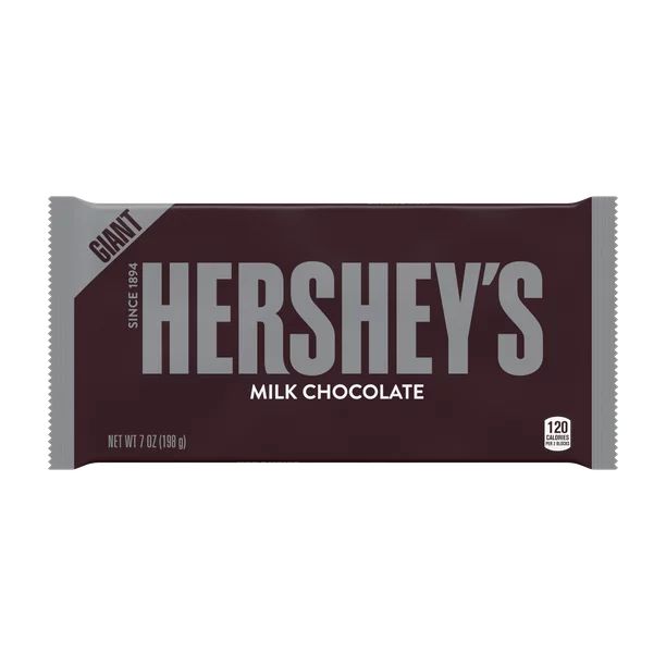 (Pack of 3) Hershey's, Milk Chocolate Candy Giant Bar, 7 Oz. | Walmart (US)
