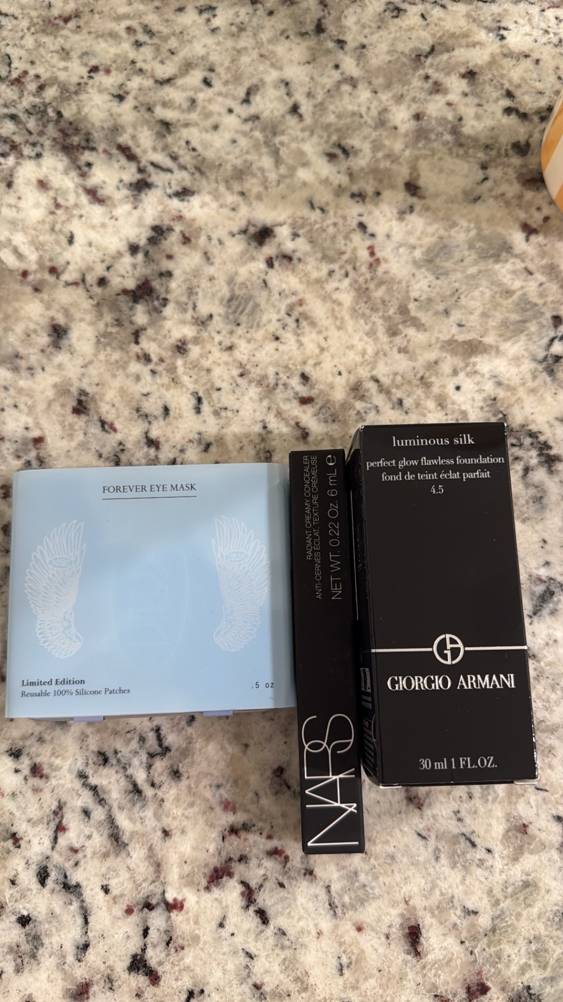 Sephora sale must haves! Excited to try these reusable eye patches by Dieux! 

Giorgio Armani: shade 4.5
NARS: Light 2 Vanilla 
