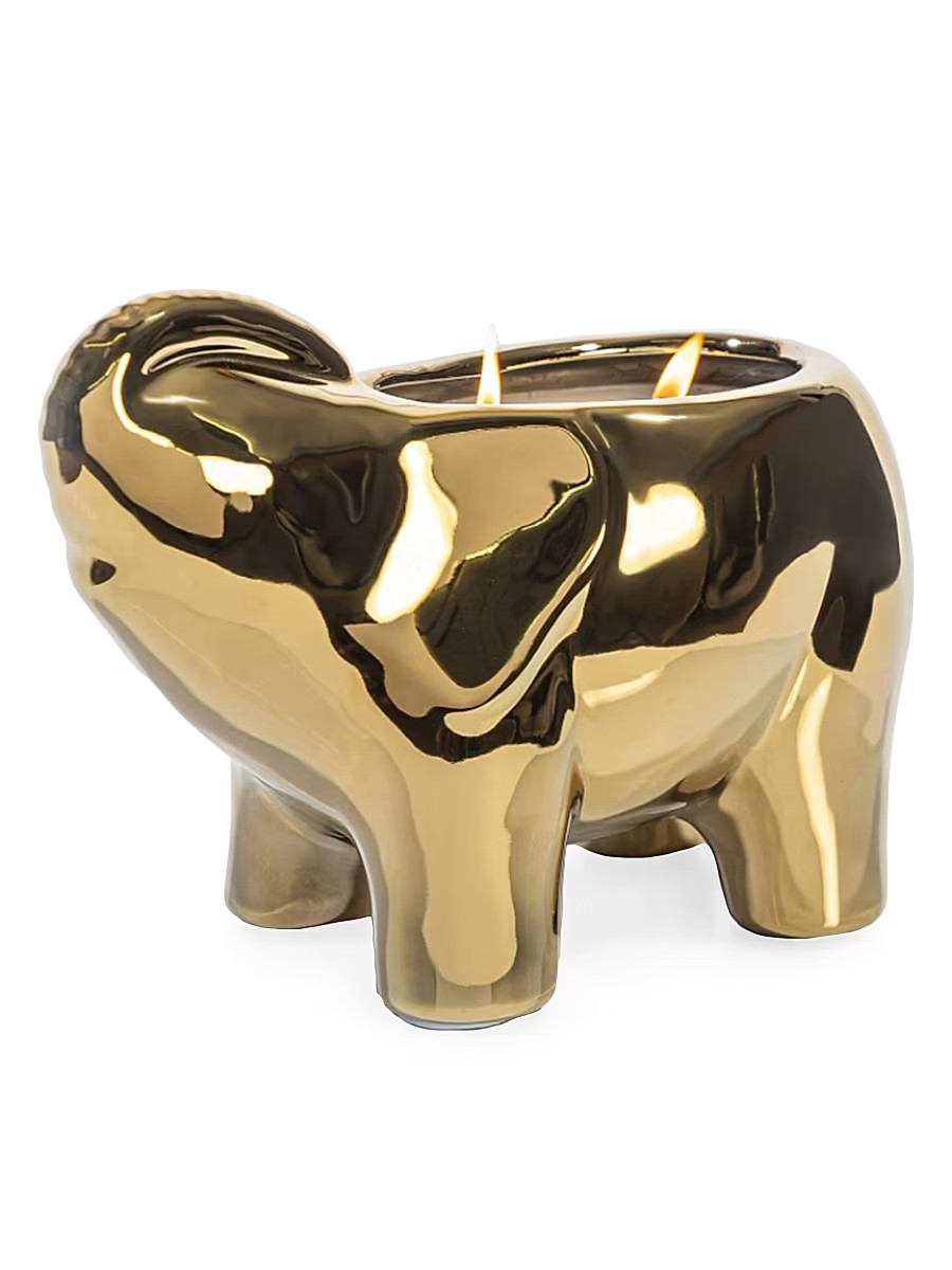 Elephant Orange Blossom Scented Candle - Gold | Saks Fifth Avenue
