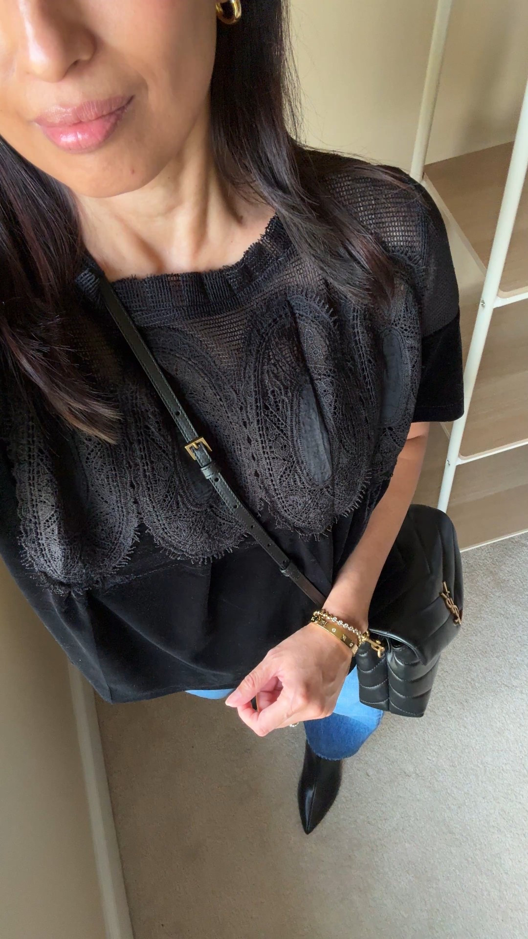 Holiday outfit.  Comfy dressy tops for holiday gatherings. 
-Both around $45, but look more expensive. 
Detailing is very nice. 
They look good and are easy to wear. Multiple colors available  
True to size. 
-Dark wash denim jeans are easy to dress up. This barrel style has been a favorite. I sized up. 
-Kitten heel booties vs regular heels for warmth. Linking multiple options. 


#LTKFindsUnder50 #LTKOver40 #LTKHoliday