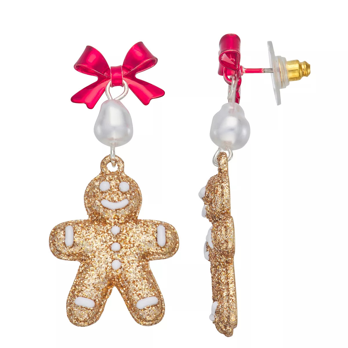 Celebrate Together™ Gingerbread Drop Earrings | Kohl's