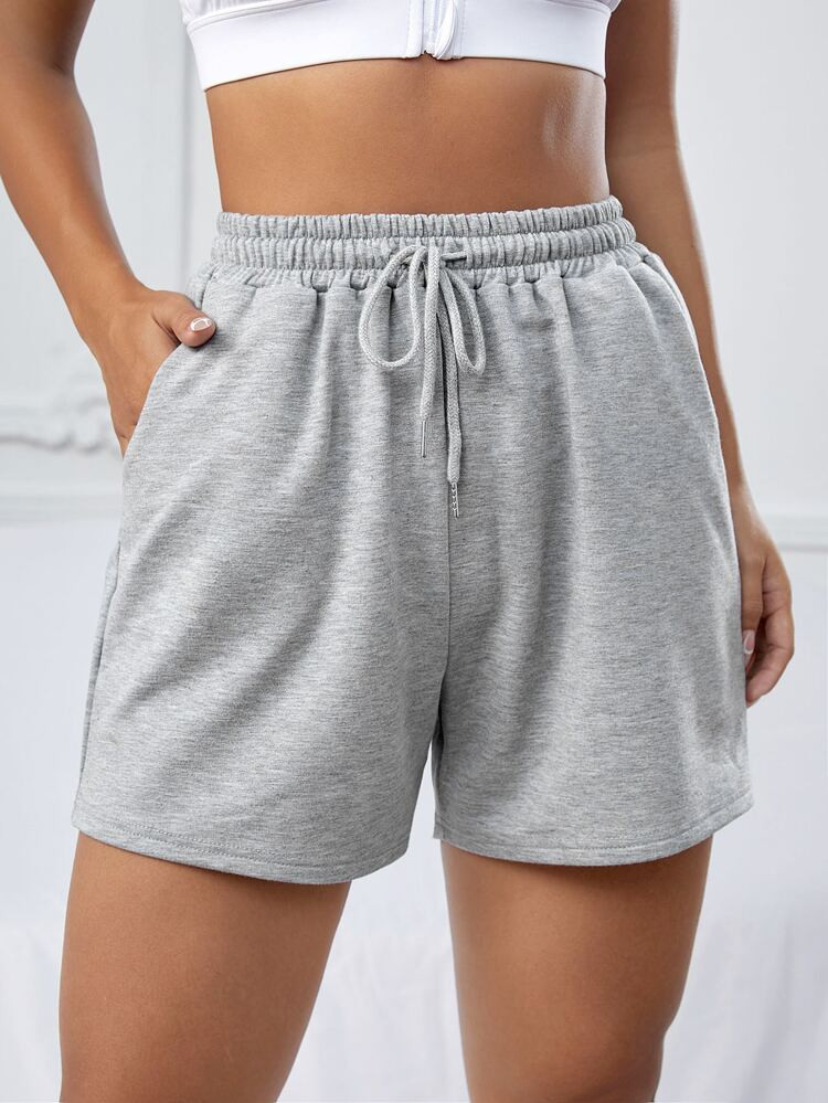 Drawstring Waist Sports Shorts | SHEIN