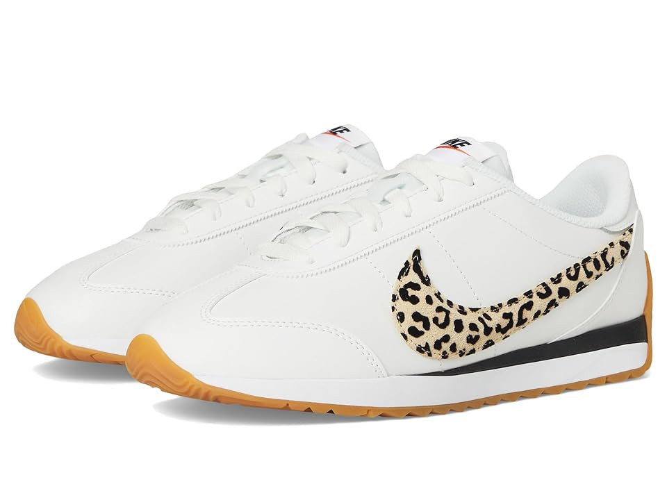 Nike Pacific Leather Women's Shoes Summit White/Black/White/Gum Light Brown : 6 B - Medium | Zappos