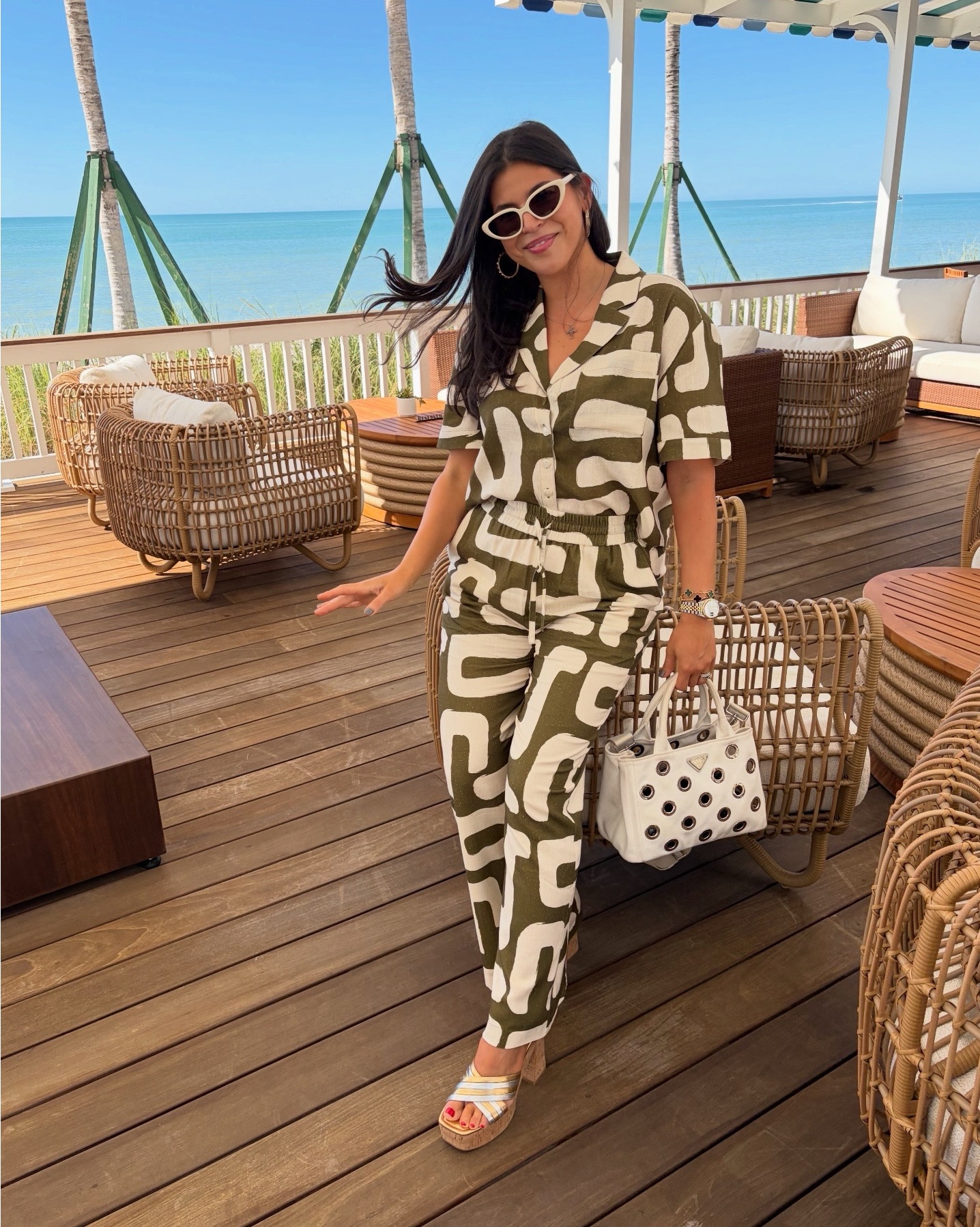 #resortwear #dillards #prada #matchingset #vacationoutfit #vacation #beachoutfit #linnen 

#LTKootd #LTKSaleAlert #LTKmomlife