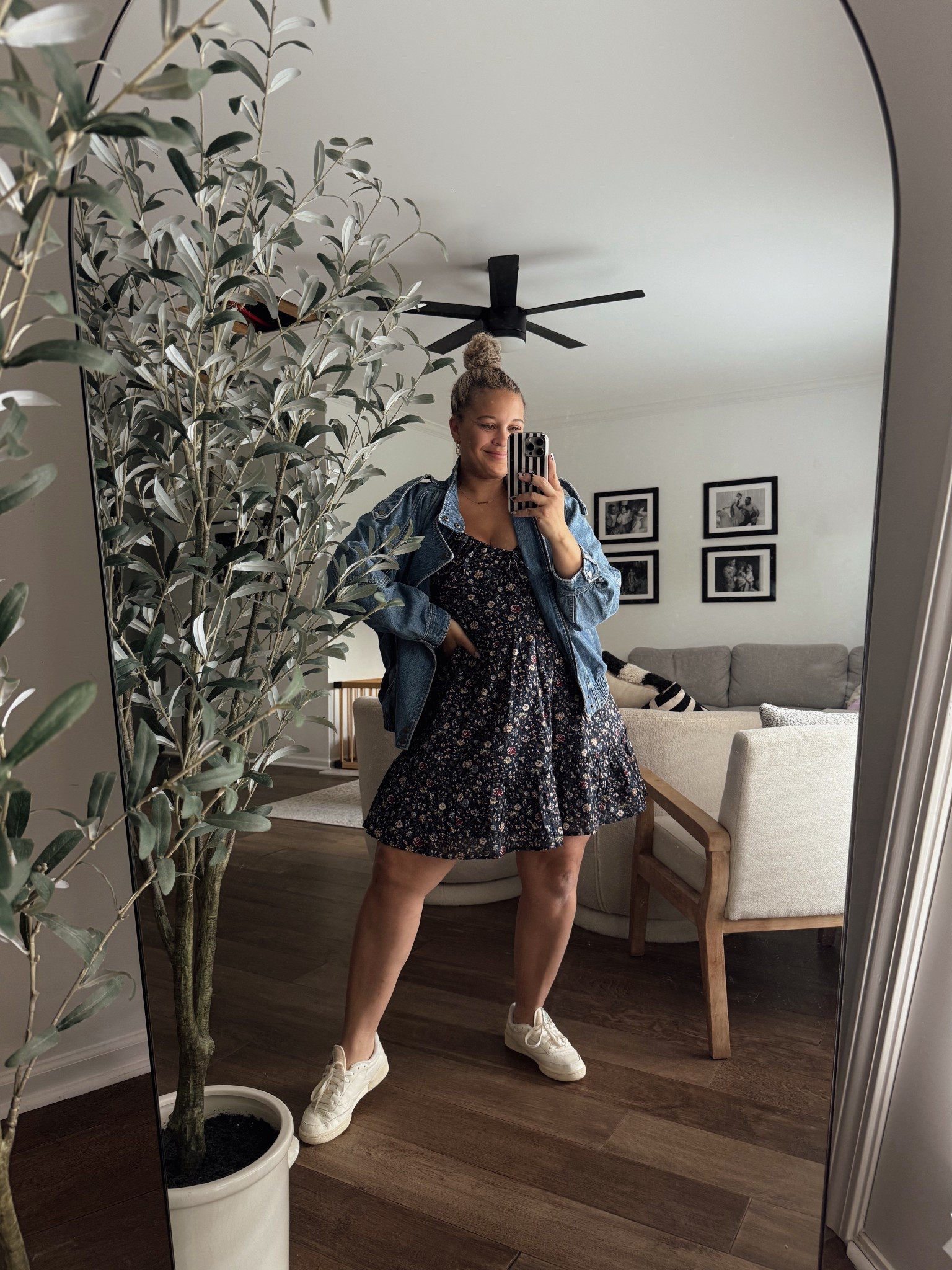 Midsize fall outfit idea