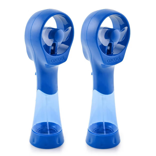 O2COOL Elite Handheld Misting Fan 2pk | Target