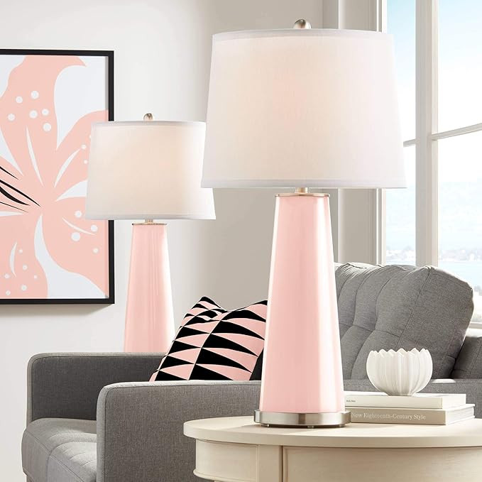 Rose Pink Leo Table Lamp Set of 2 - Color + Plus | Amazon (US)