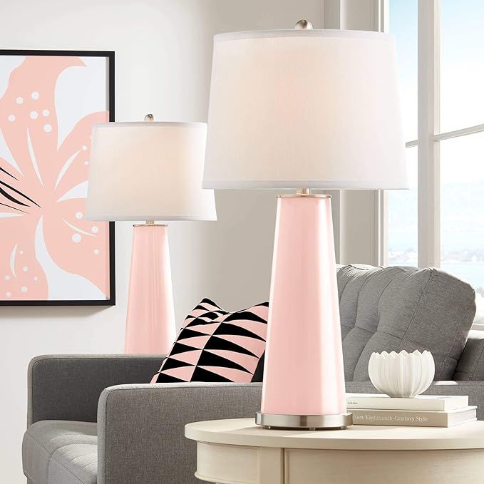 Rose Pink Leo Table Lamp Set of 2 - Color + Plus | Amazon (US)