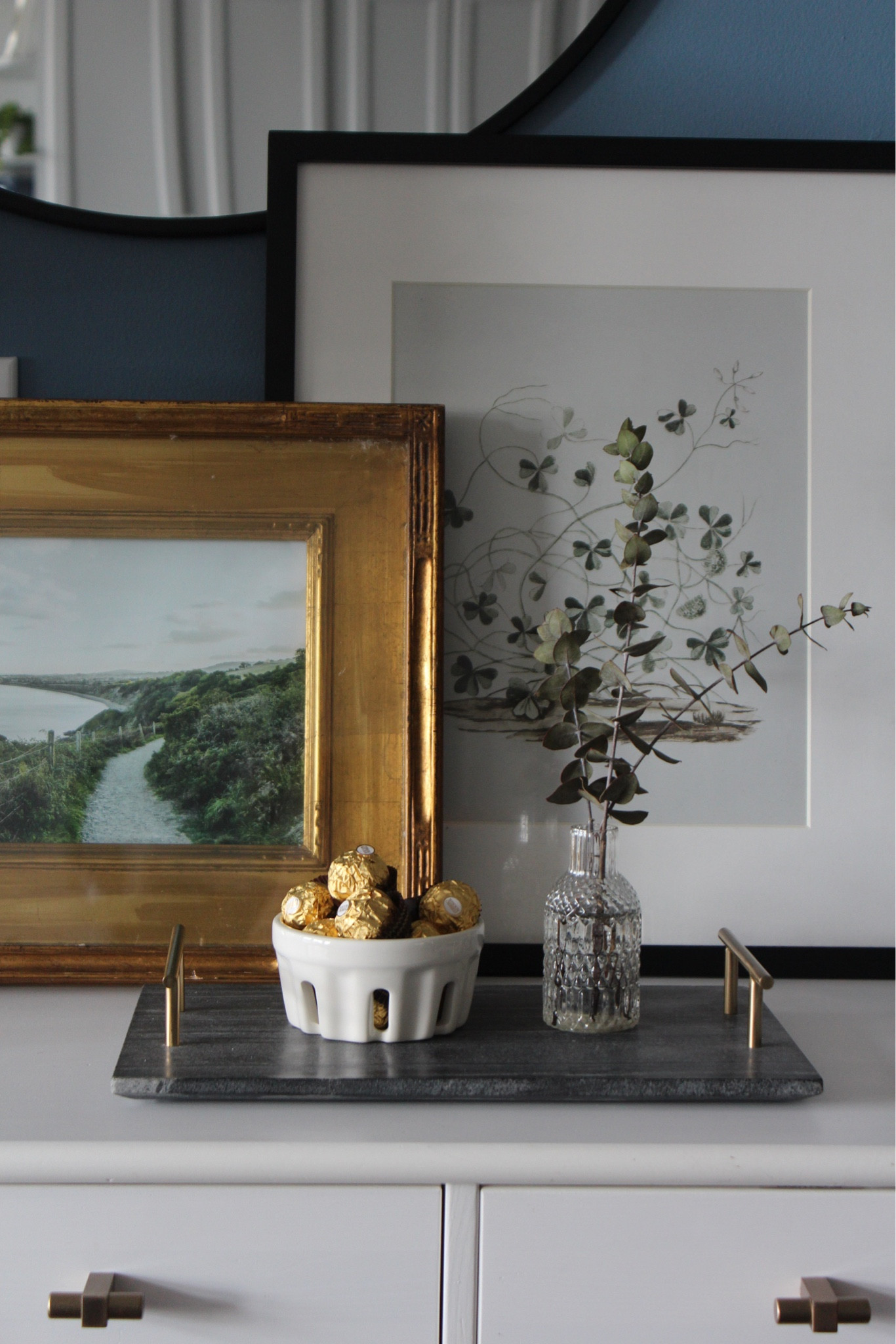 St Patrick’s Day Home Decor // Styled Entry Table for Spring 

#LTKhome #LTKSeasonal