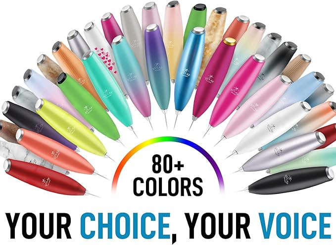 Zulay Powerful Milk Frother for Coffee with Powerful Motor - Frother Handheld Electric Whisk, Mil... | Amazon (US)