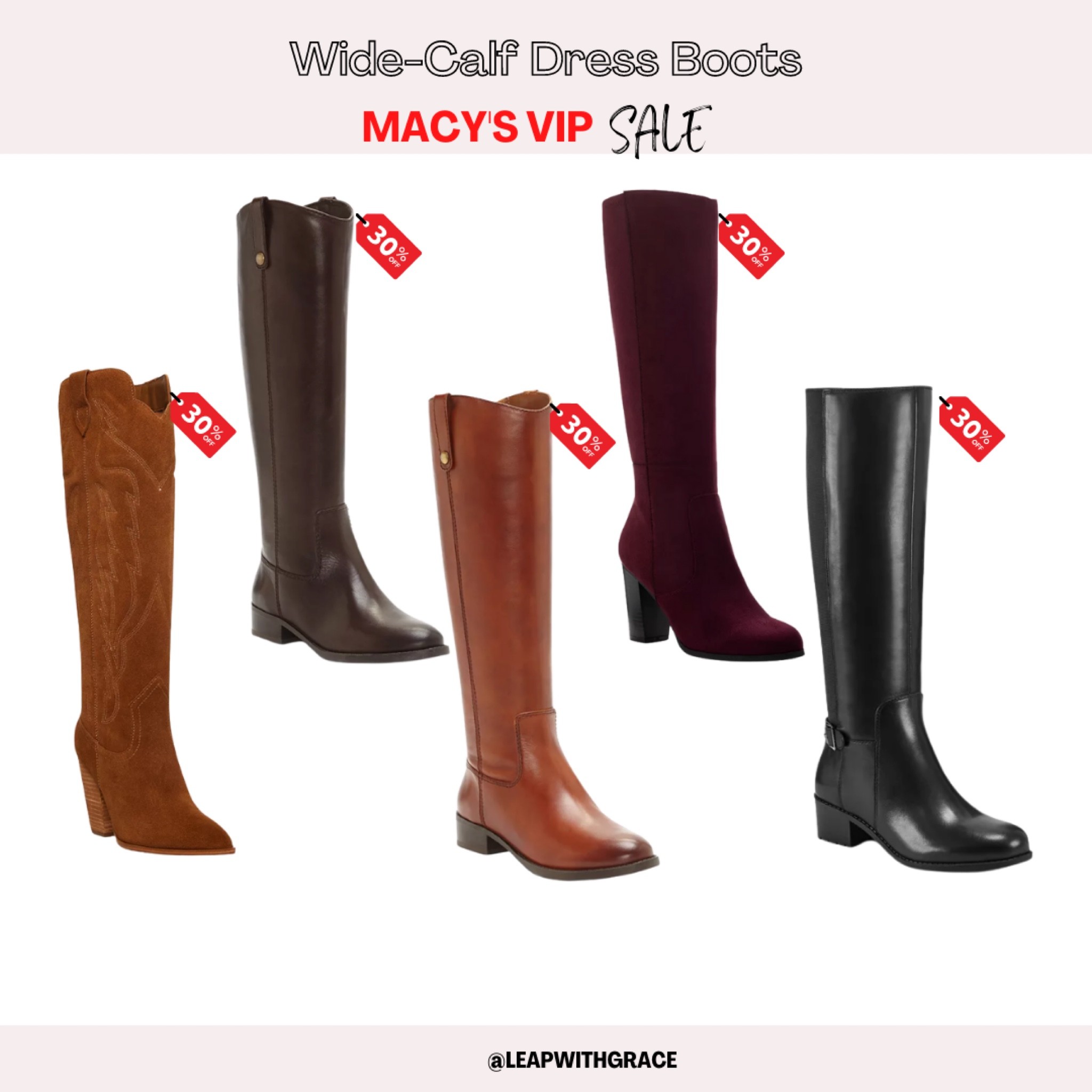 Sale boots sale at macys