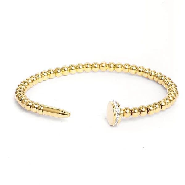 Beaded Nail Bracelet | Sahira Jewelry Design