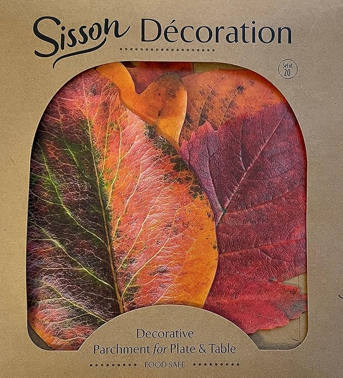 Parchment Paper Leaves for Cheese & Charcuterie Boards - Sisson Distribution Leaves (Pack of 20) ... | Amazon (US)