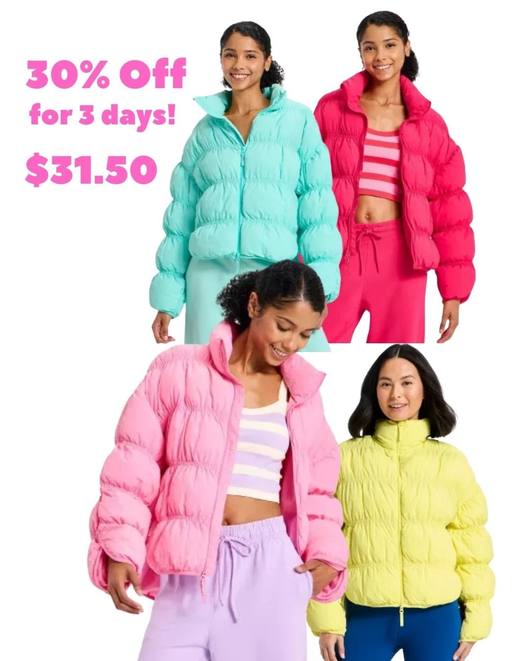 Joylab 30% Off Sale (For 3 Days)! 🎯 🩷🧡💛💚🩵💜

#LTKActive #LTKFindsUnder50 #LTKSaleAlert