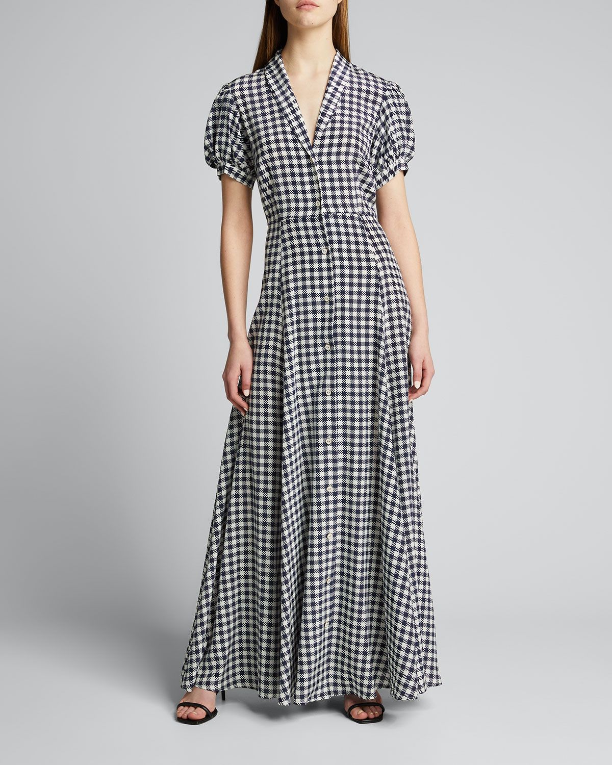 Bel Gingham Maxi Dress | Bergdorf Goodman