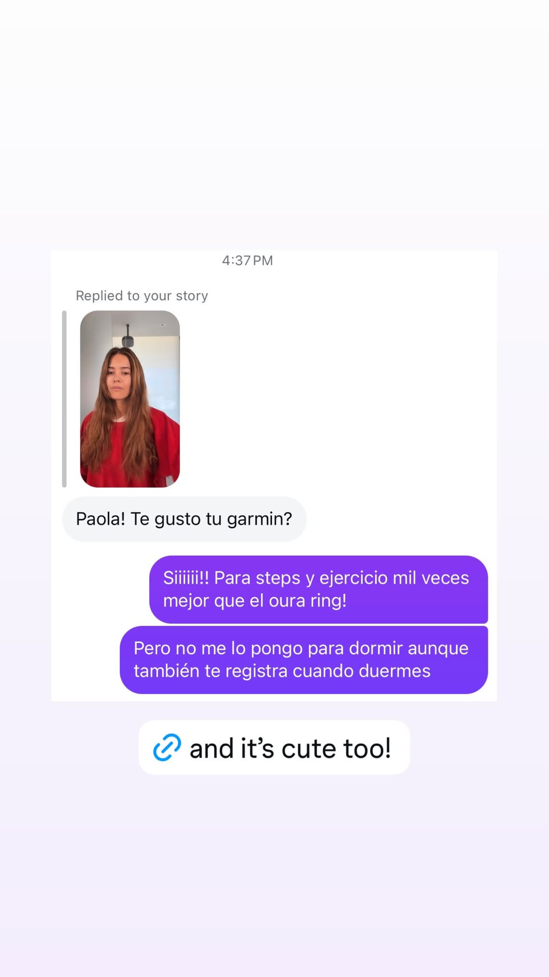 and it's cute too! 

 #LTKgrwm #LTKootd #LTKfitnessgoals