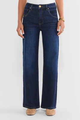 Maya Dark Wide Leg Jeans by KUT | Avara
