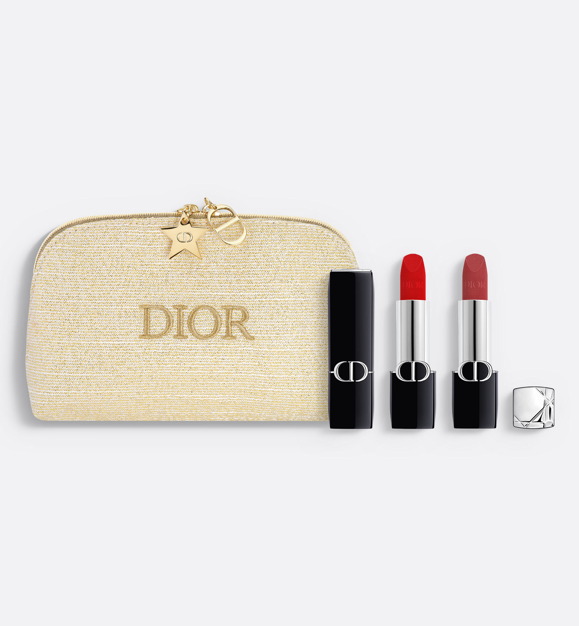 Rouge Dior Lipstick Gift Set With Makeup Bag| DIOR | Dior Beauty (US)