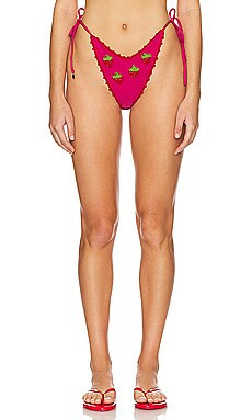 Capittana Meli Bikini Bottom in Strawberry from Revolve.com | Revolve Clothing (Global)