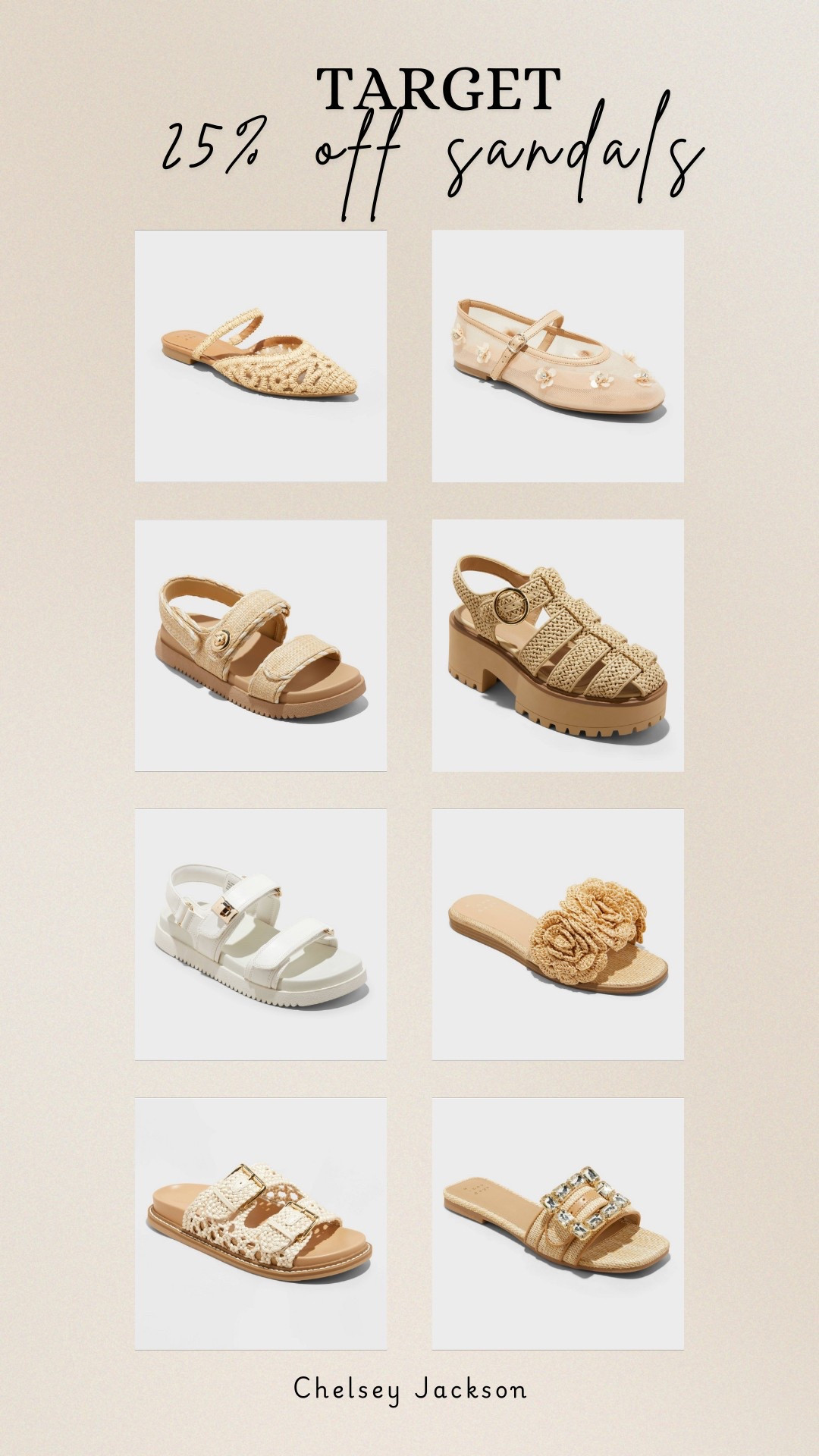 25% off target sandals! 
 Linked my favs! 

#LTKSeasonal #LTKShoeCrush #LTKSaleAlert