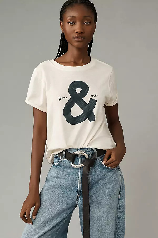 You & Me Graphic Tee | Anthropologie (US)