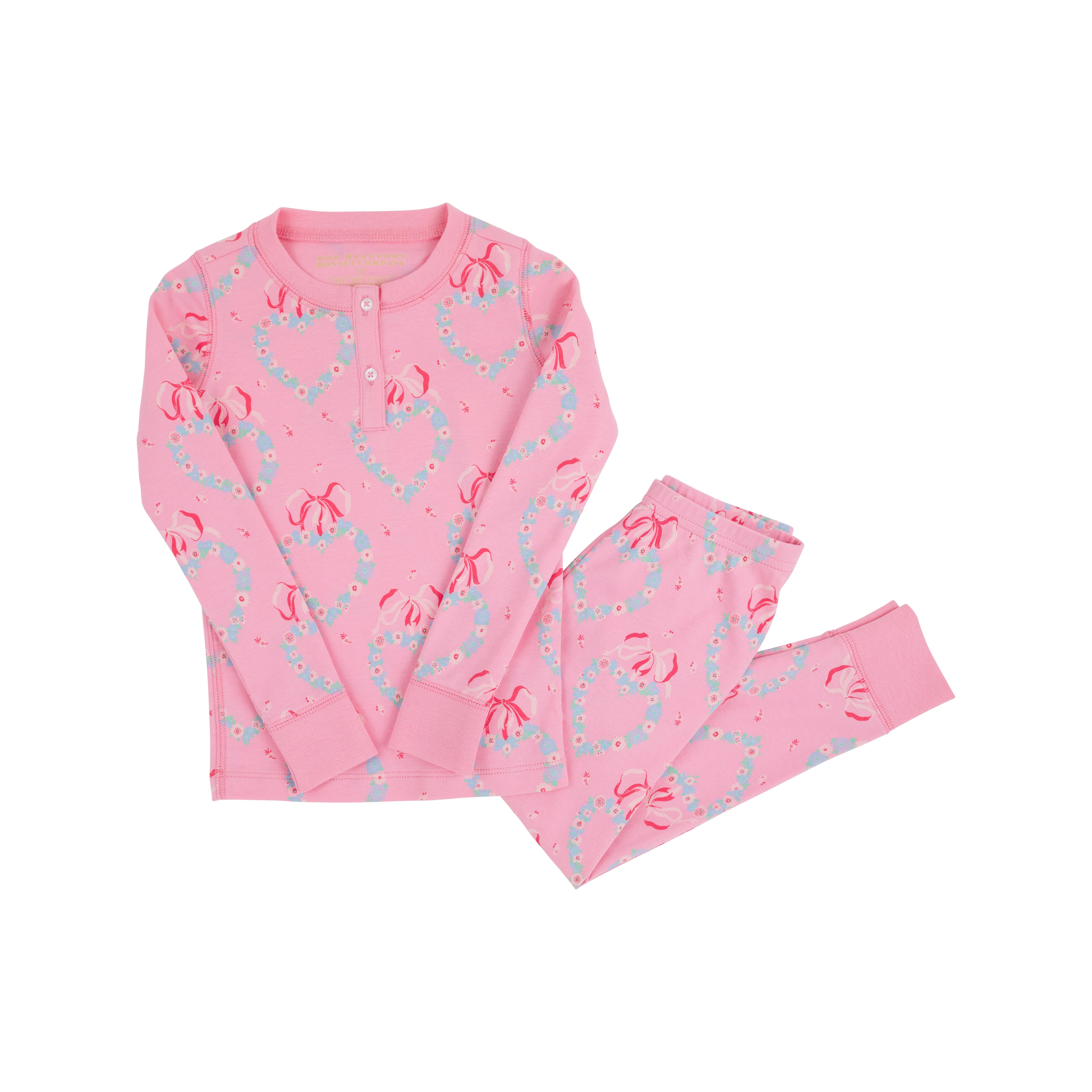 Sara Jane's Sweet Dream Set - Fancy Like Floral with Hamptons Hot Pink | The Beaufort Bonnet Company