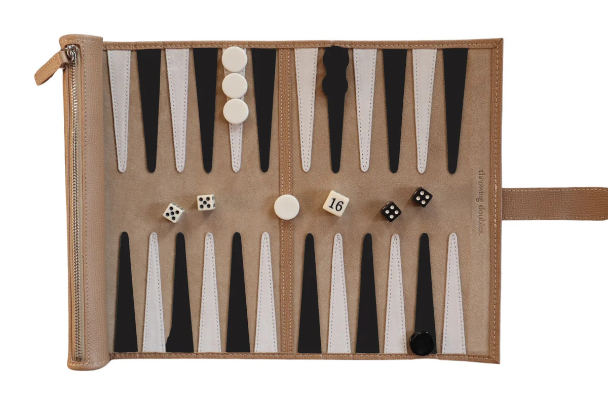 Travel Manhattan Backgammon Board | Over The Moon