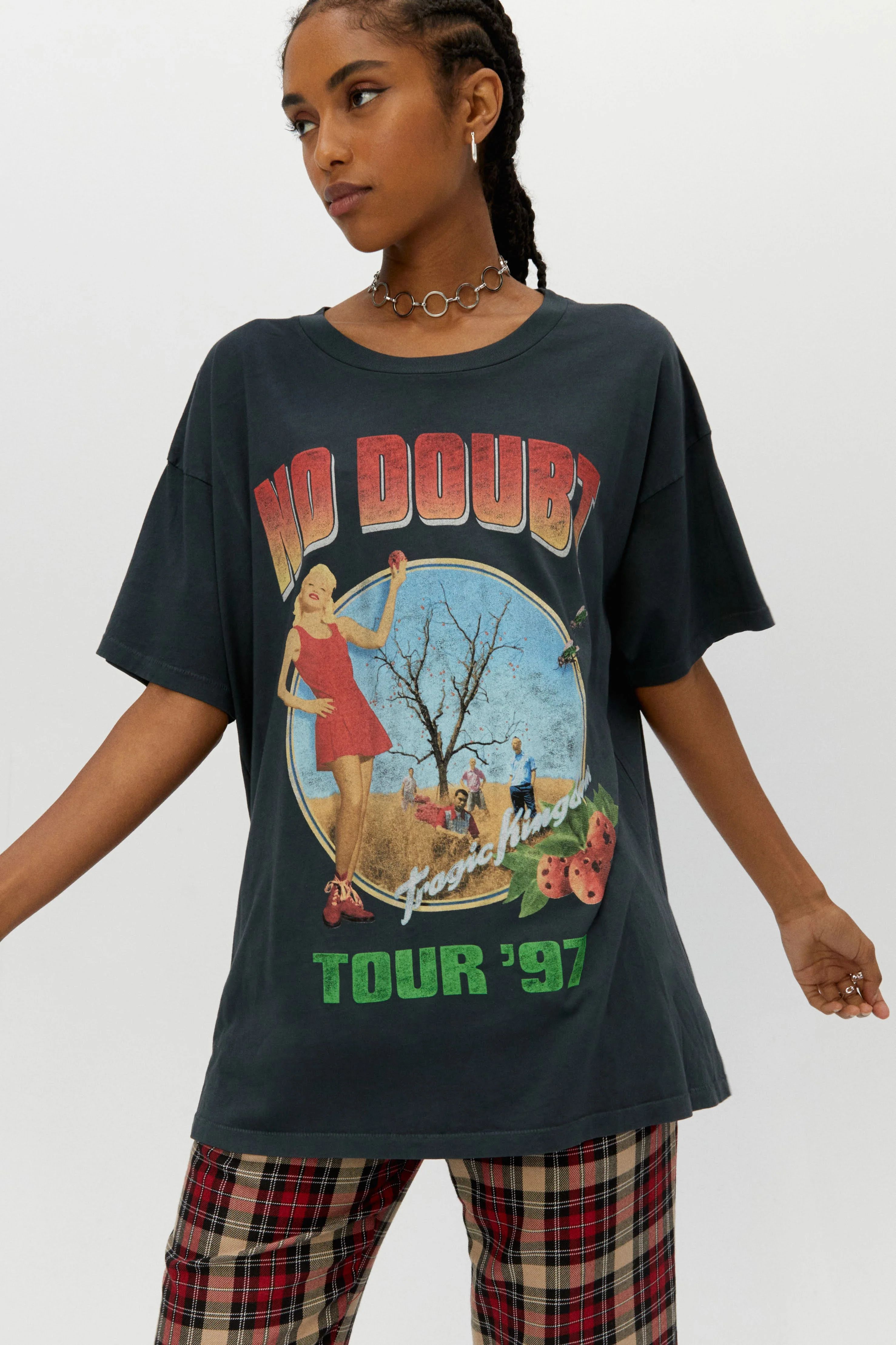 No Doubt Tour '97 Merch Tee In Vintage Black | Daydreamer