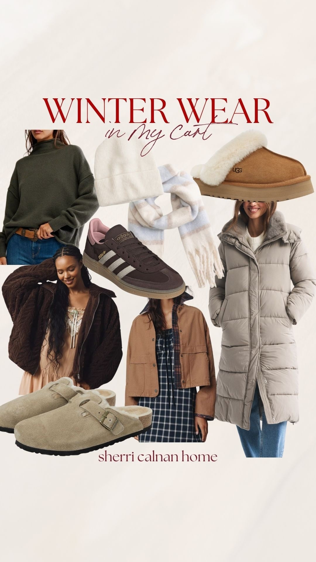 Winter wear finds that were immediately added to my cart! ❄️

Winter fashion winter must haves jacket coats scarf beanie uggs gift guides 2025 sherricalnanhomee

#LTKHoliday #LTKSeasonal #LTKGiftGuide