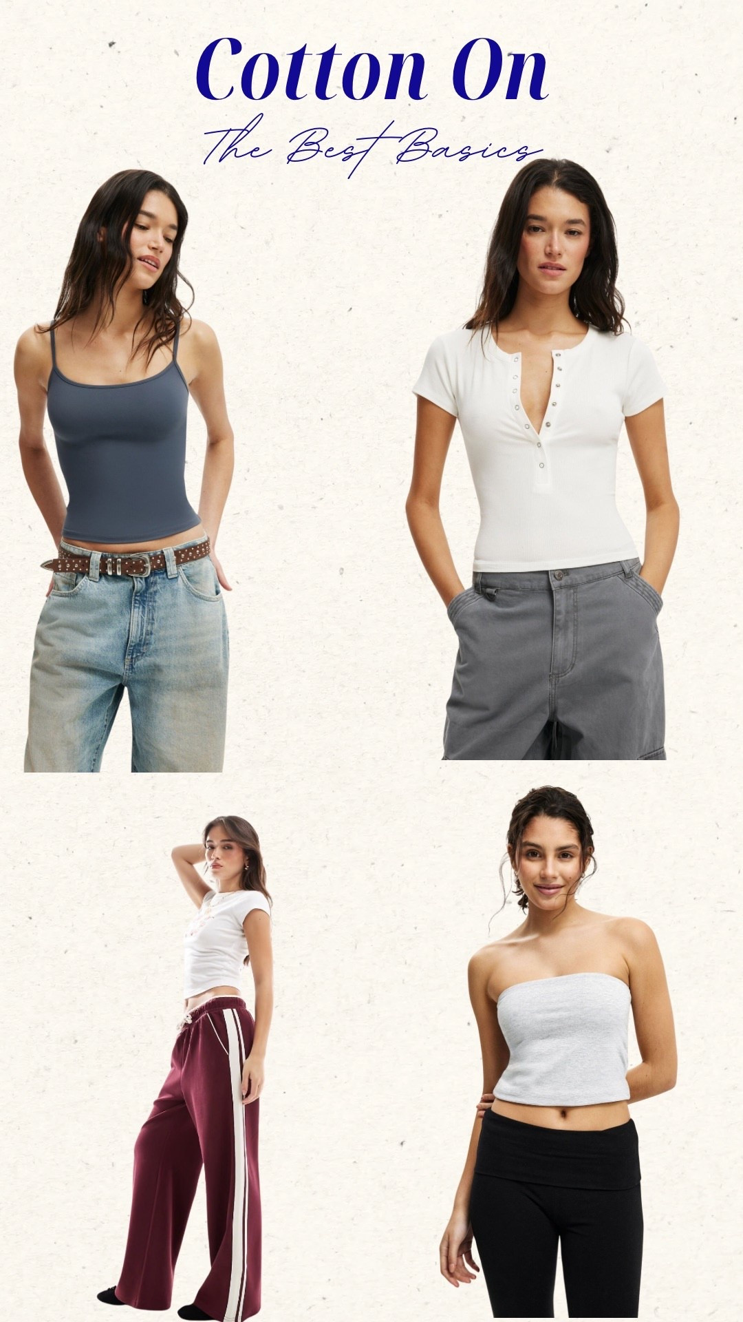 The best basics from Cotton On #cottonon #haul #basics

#LTKSaleAlert #LTKFindsUnder50 #LTKFallSale