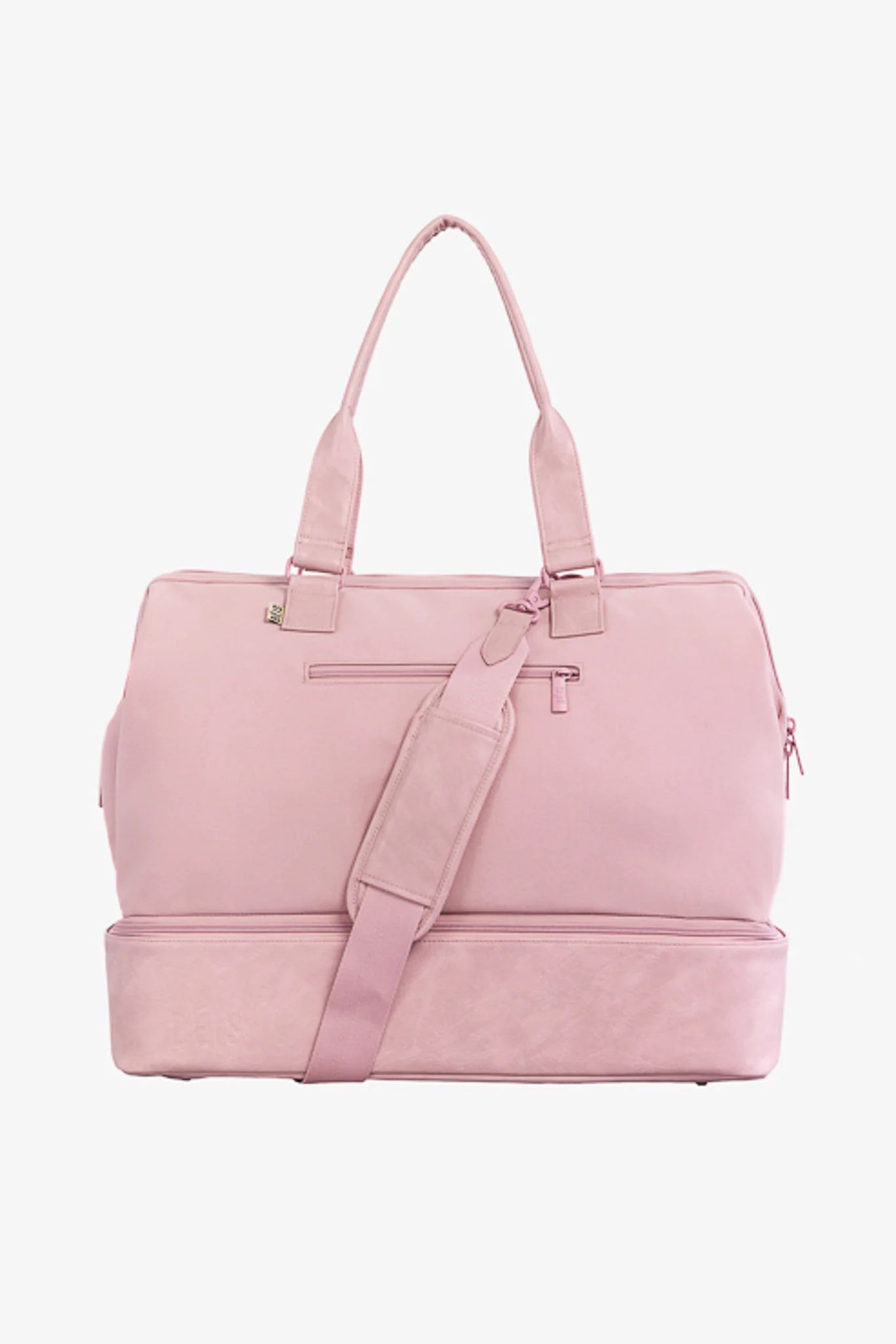 BÉIS 'The Weekender' in Atlas Pink - Weekender Travel Bag in Pink | BÉIS Travel