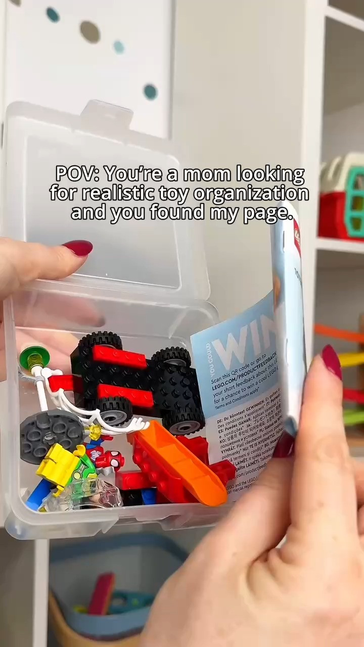 If you are like me and need realistic ideas for toy storage (not just Pinterest perfect) then my content is for you!
#amazonhome #organization #toyorganization #toystorage #playroomorganization 

 

#LTKmomlife #LTKHome #LTKKids