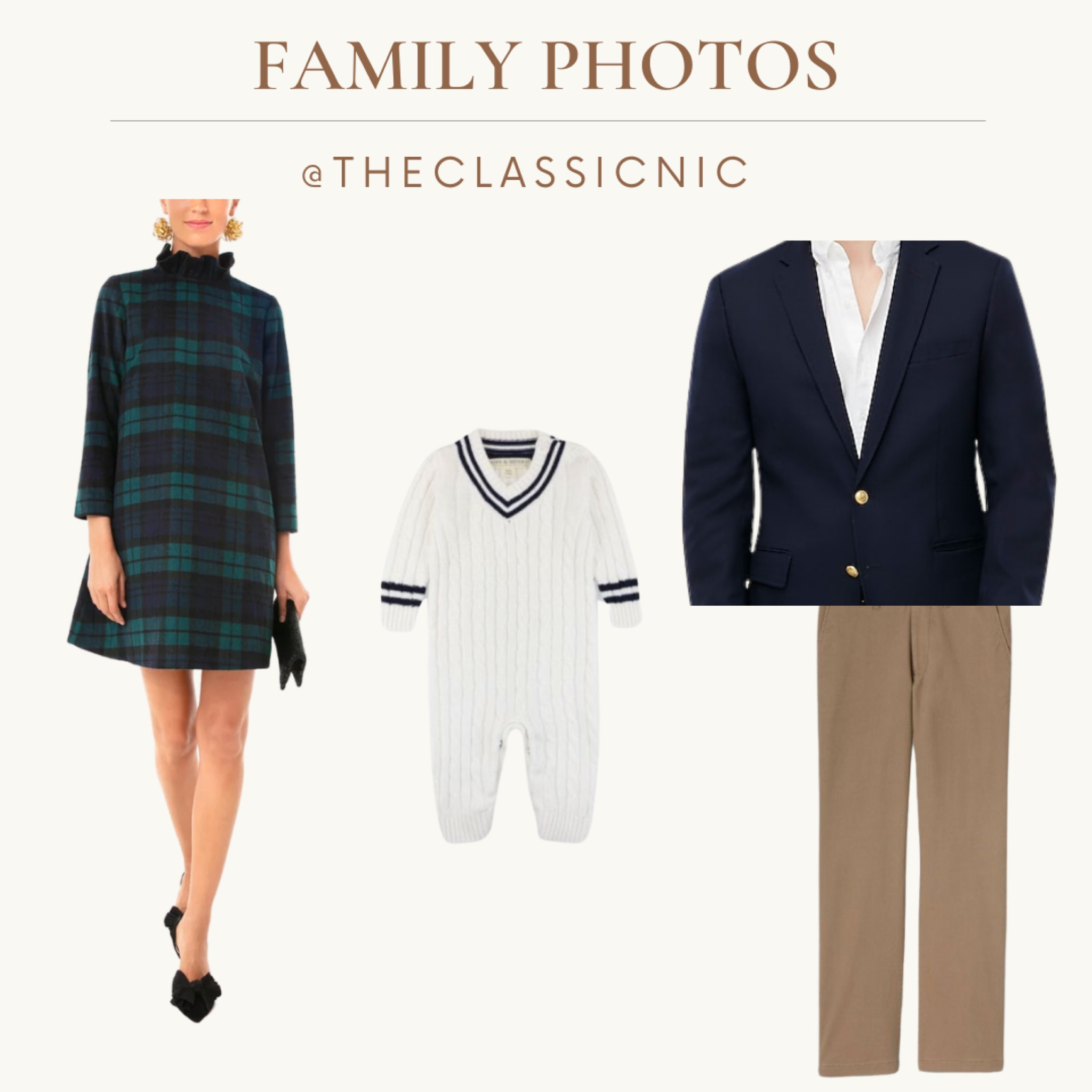 Holiday card family photo outfits. Plaid tuckernuck dress. Hope and Henry baby. 

Family photos. Classic style. 

#LTKHoliday #LTKfamily #LTKstyletip