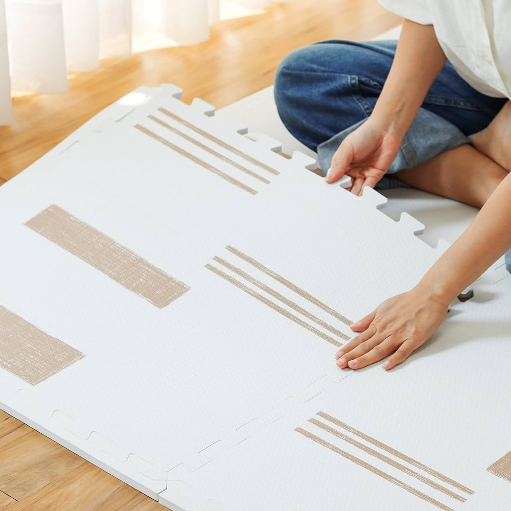 Baby Play Mats for Floor - Sol (4x6ft) - Premium EVA Foam Play Mat for Babies & Toddlers - Perfec... | Amazon (US)