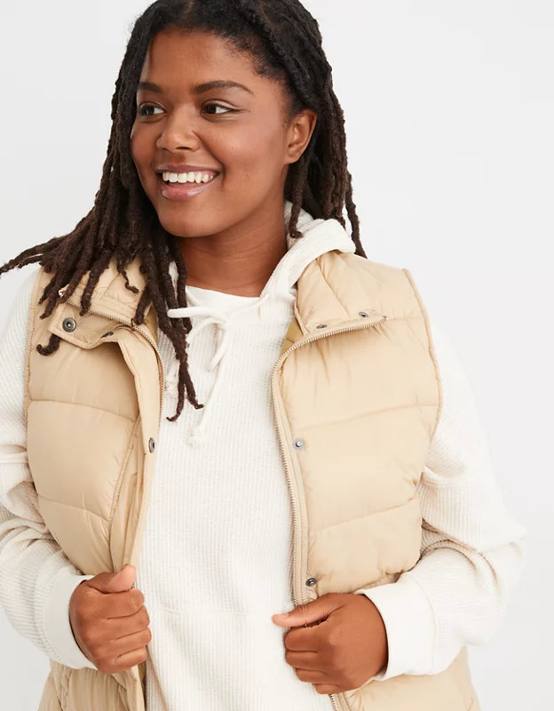 Aerie Puffer Vest | American Eagle Outfitters (US & CA)