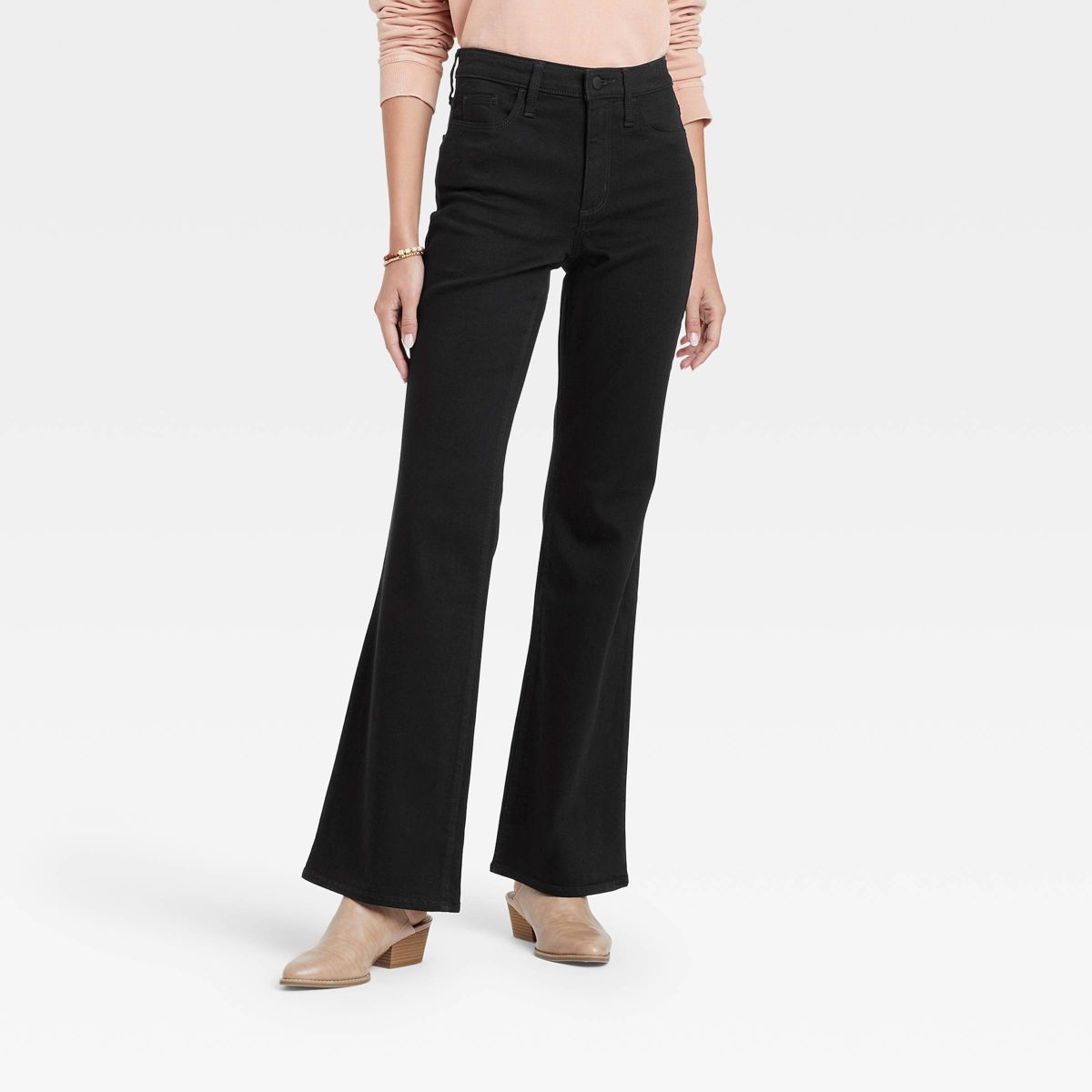 Women's High-Rise Flare Jeans - Universal Thread™ Black | Target