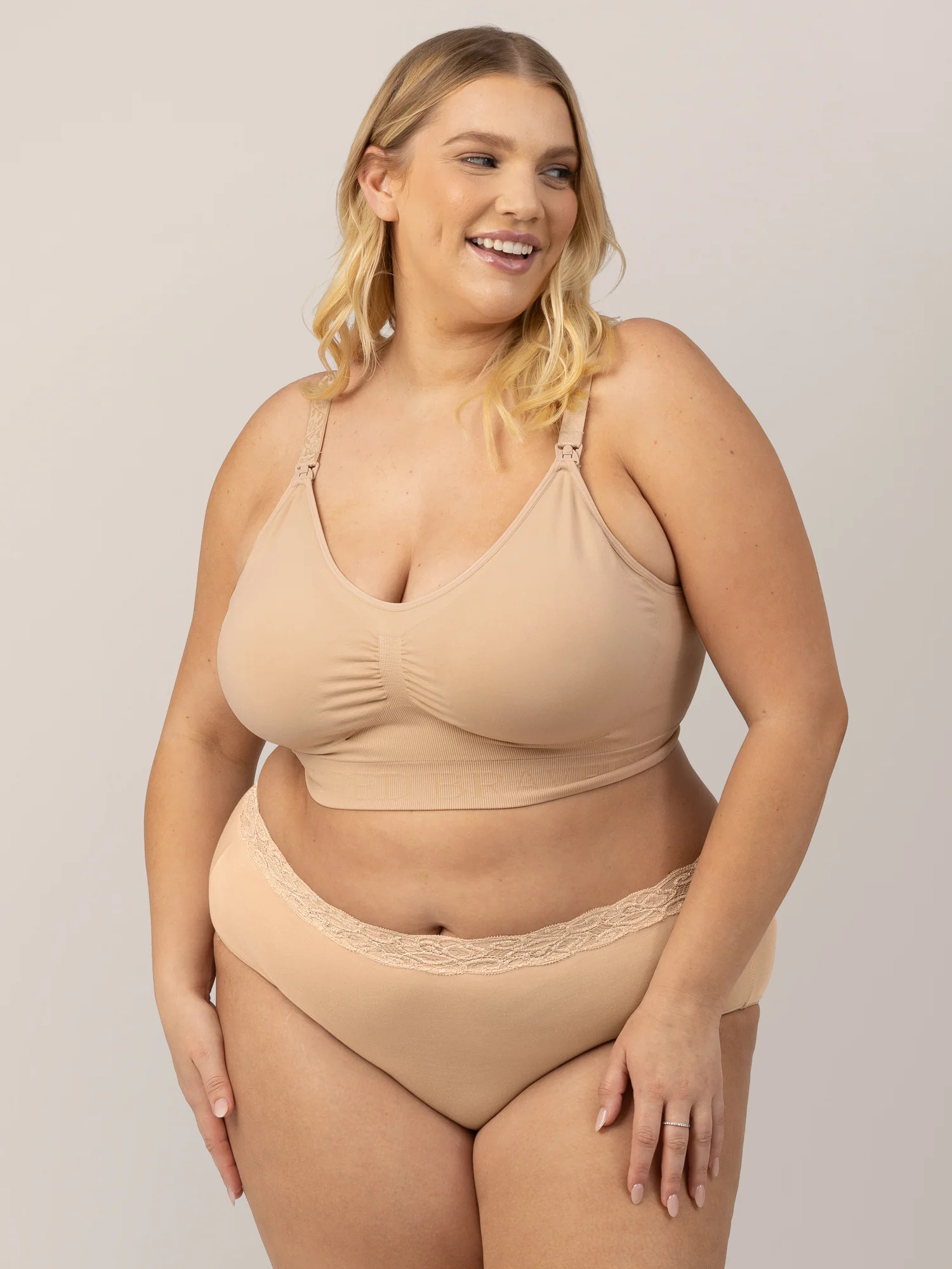 Simply Sublime® Nursing Bra | Beige - Kindred Bravely | Kindred Bravely