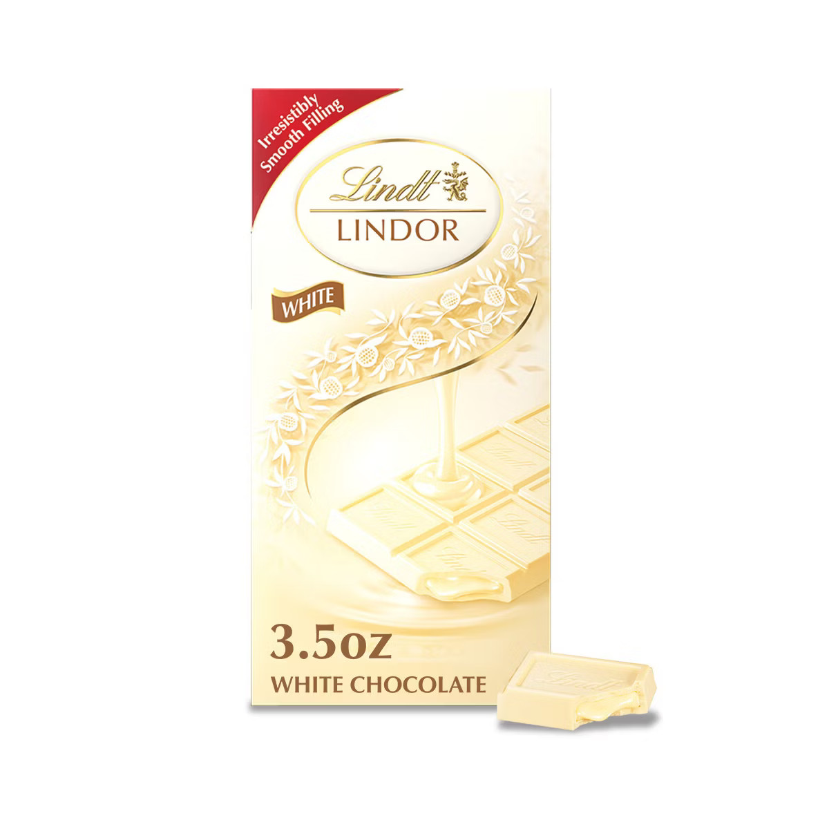 Lindt Lindor White Chocolate Candy Truffle Bar - 3.5oz | Target