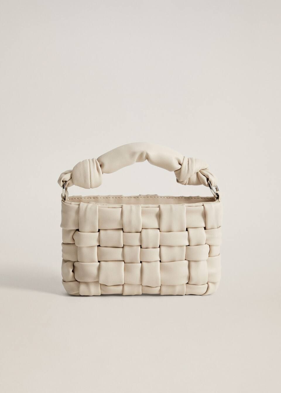 Tasche im Flechtdesign | MANGO (AT)