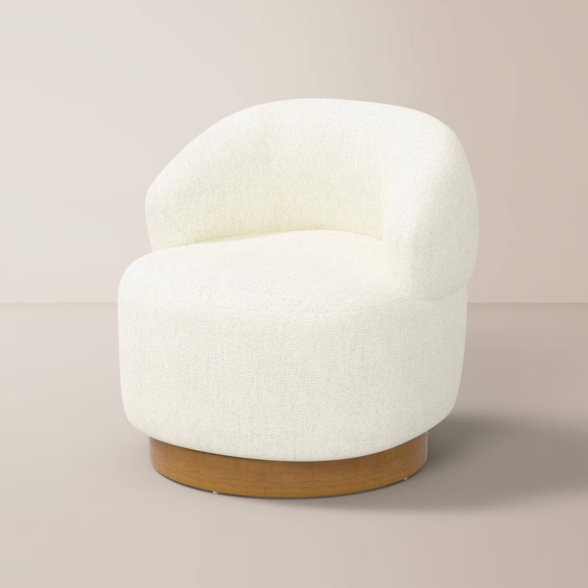 Swivel Chair with Plinth - Hearth & Hand™ with Magnolia | Target