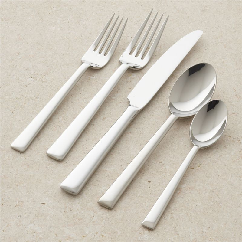 Mix 20-Piece Flatware Set + Reviews | Crate & Barrel | Crate & Barrel