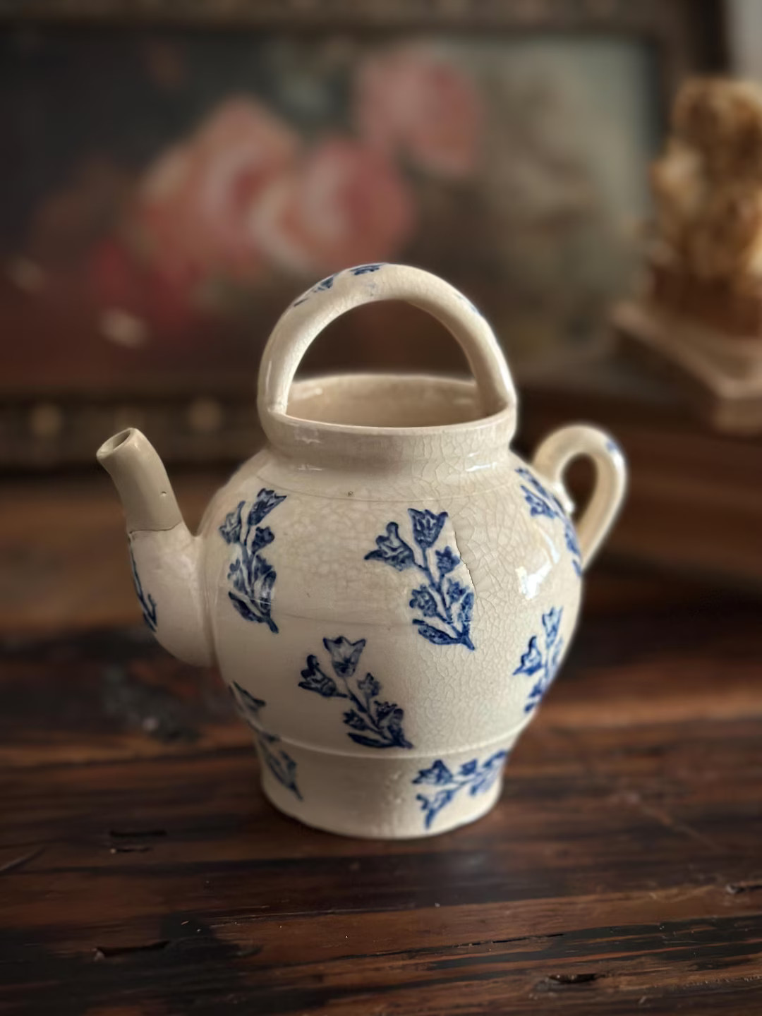 Super Rare French Antique St.uze Mini Flower Pot - Etsy | Etsy (US)