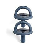 Itzy Ritzy Sweetie Soother Pacifier Set of 2- Silicone Newborn Pacifiers with Collapsible Handle & T | Amazon (US)